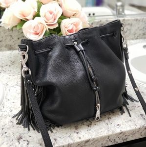 Rebecca Minkoff fringe moto bag